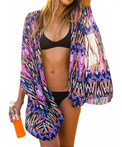 Summer Womens Beach Wear Cover up Swimwear Beachwear Bikini, Purple,One size $12.59 Swimsuits