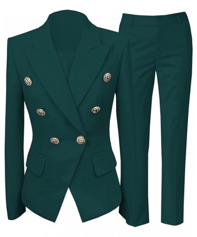 2 Piece Suit Women Pantsuits Wedding Tuxedos Party Wear Suits Formal Business Suits Hunt Green $43.62 Suits